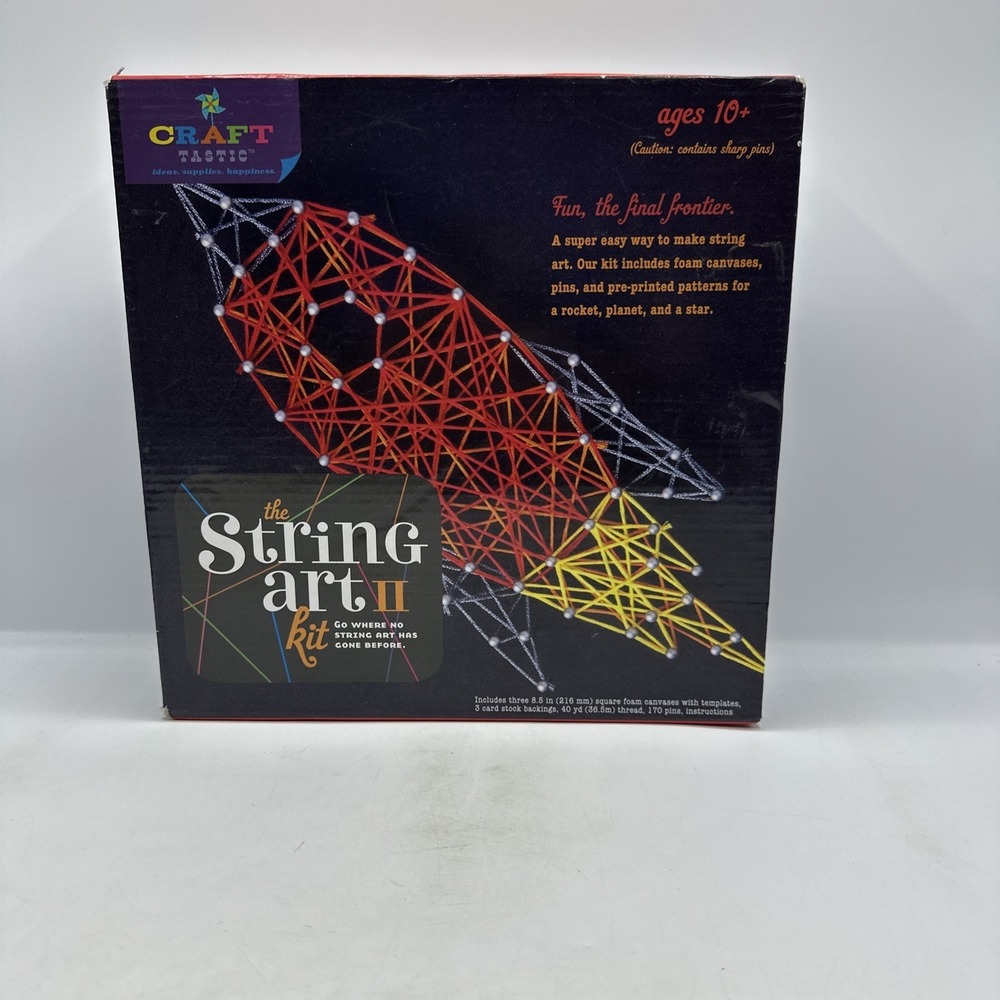 The String Art Kit #2 Super Easy Way To Make String Art! 2015